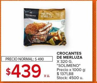 Carrefour Maxi Crocantes de merluza oferta