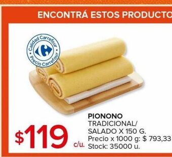 Carrefour Maxi Pionono tradicional oferta