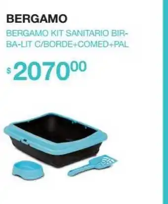 Bergamo Bergamo Kit Sanitario Bir-Ba-Lit C/Borde+Comed+Pal