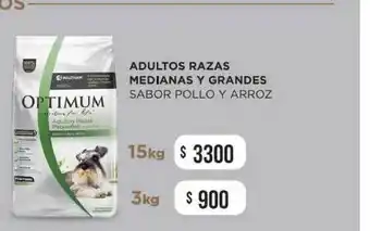Puppis Optimum Adultos Razas Medianas Y Grandes 3kg oferta