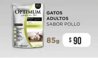 Optimum Gatos Adultos Sabor Pollo 85g