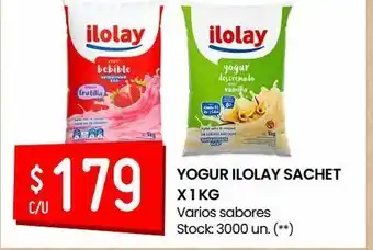 Walmart Yogur ilolay sachet x 1kg oferta