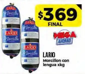 Supermayorista Vital Lario Morcillon con lengua xkg oferta