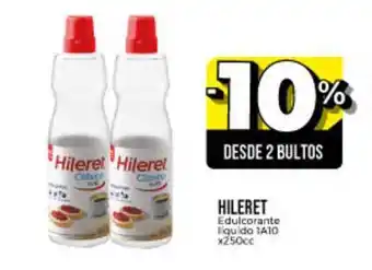 Supermayorista Vital Hileret Edulcorante Liquido 1a10 x 250cc oferta