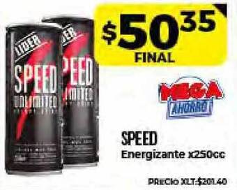 Supermayorista Vital Speed Energizante x 250cc oferta