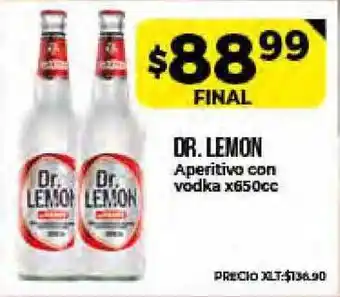 Supermayorista Vital Dr. Lemon Aperitivo con vodka x 650cc oferta