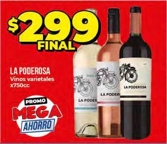 Supermayorista Vital La Poderosa Vinos Varietales x 750cc oferta