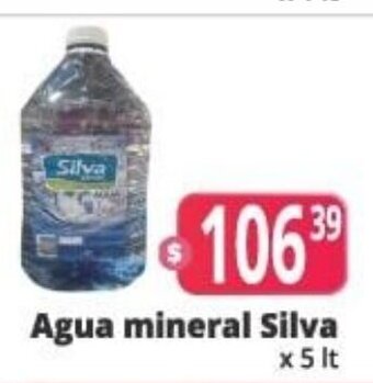 Agua mineral Silva x 5 lt