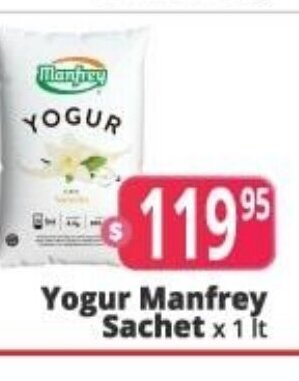 Autoservicio Capo Yogur Manfrey Sachet x 1 lt. oferta