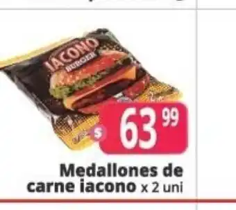 Autoservicio Capo Medallones de carne iacono x 2 uni oferta