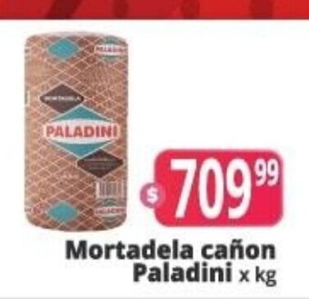 Autoservicio Capo Mortadela cañón Paladini x kg oferta