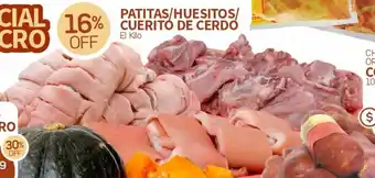 Patitas/Huesitos/Cuerito De Cerdo
