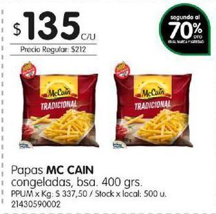 Jumbo Papas mc cain congeladas 400g oferta