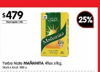 Disco Yerba mate mañanita oferta