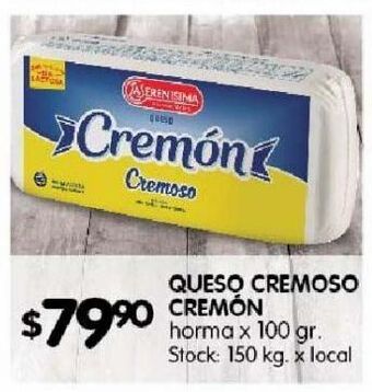 Disco Queso cremoso cremon oferta