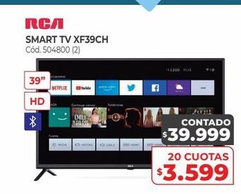 Naldo Lombardi Rca smart tv xf39ch oferta