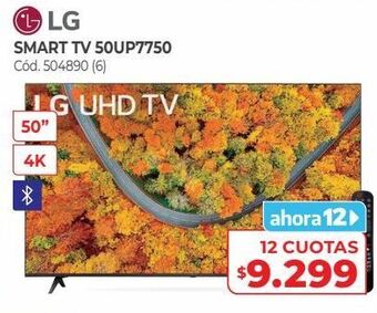 Naldo Lombardi Lg smart tv 50up7750 oferta