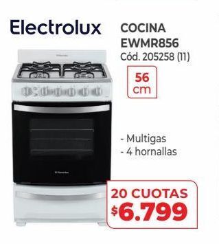 Naldo Lombardi Electrolux cocina ewmr856 oferta