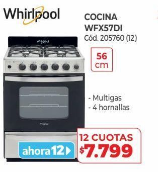 Naldo Lombardi Whirlpool cocina wfx57di oferta