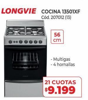 Naldo Lombardi Longvie cocina 13501xf oferta
