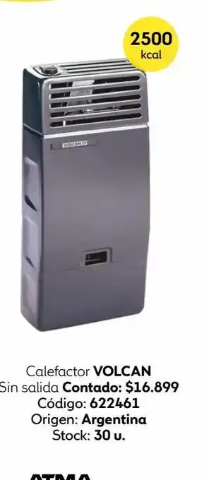 Coppel Calefactor volcan oferta