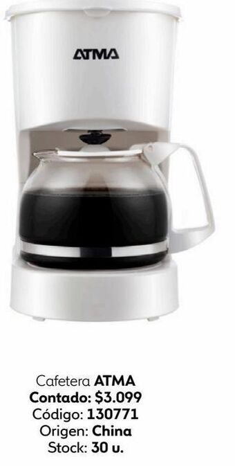 Coppel Cafetera atma oferta
