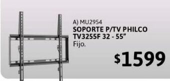 Cetrogar Soporte para tv philco tv3255f 32-55" oferta