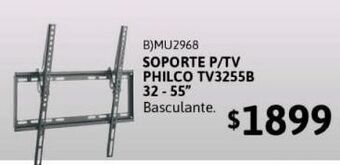 Cetrogar Soporte para tv philco tv3255b basc 32-55" oferta