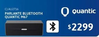 Cetrogar Parlante bluetooth quantic m67 6w oferta