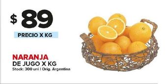 Carrefour Maxi Naranja de jugo x kg oferta