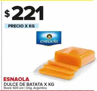 Carrefour Maxi Dulce de batata esnaola x kg oferta
