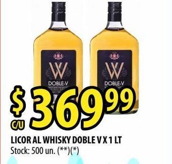 Punto Mayorista Licor al whisky doble v x 1 lt oferta