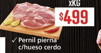 Supermercados Aiello Pernil pierna c/hueso cerdo oferta