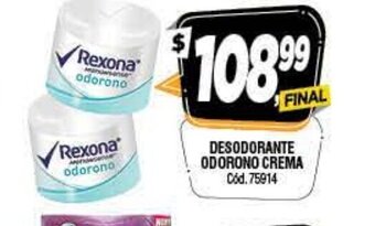Supermercados Yaguar Desodorante Odorono Crema oferta