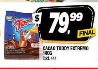 Supermercados Yaguar Cacao Toddy Extremo 180g oferta