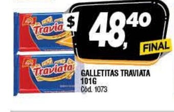 Supermercados Yaguar Galletitas Traviata 101g oferta