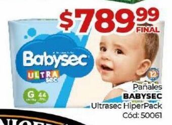 Diarco Pañales babysec oferta