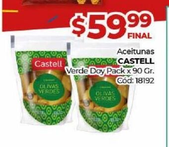 Diarco Aceitunas castell oferta