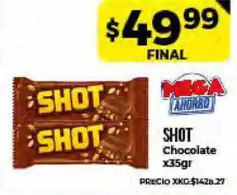 Supermayorista Vital Shot Chocolate x 35gr oferta