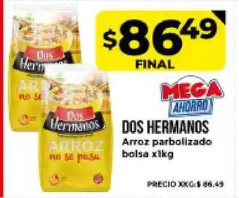 Supermayorista Vital Dos Hermanos Arroz Parboilizado x 1kg oferta