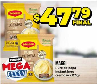 Supermayorista Vital Maggi Pure De Papa Instantáneo Cremoso x 125gr oferta