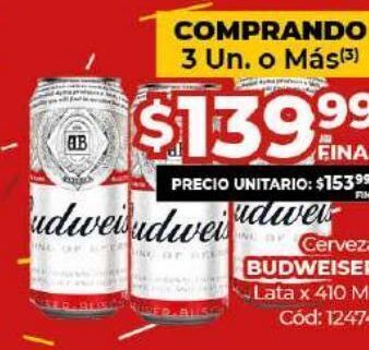Diarco Cerveza budweiser oferta