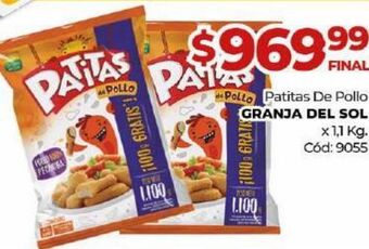 Diarco Patitas de pollo granja del sol oferta