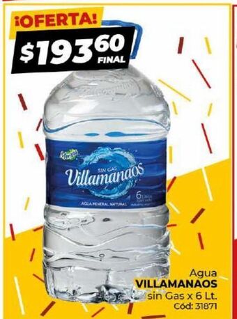 Diarco Agua villamanaos oferta