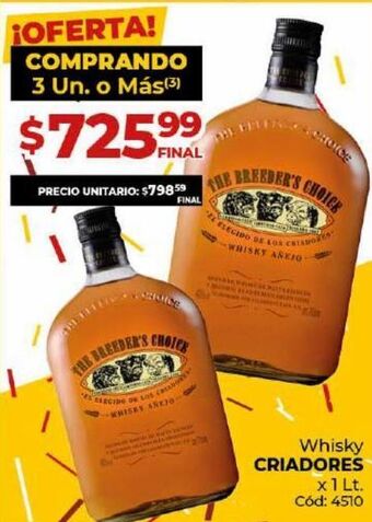 Diarco Whisky criadores oferta