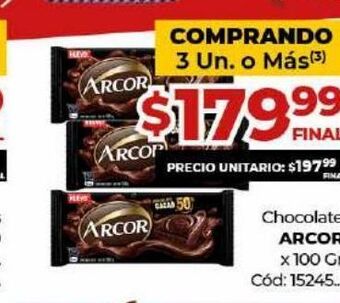 Diarco Chocolate arcor oferta