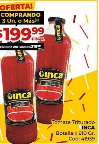 Diarco Tomate triturado inca oferta