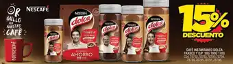 Supermercados Yaguar Nescafè Cafè Instantaneo Dolca Frasco Y D/P 50g 100g 170g oferta