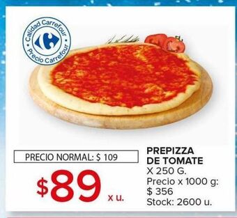Carrefour Maxi Prepizza de tomate oferta