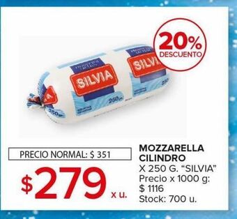Carrefour Maxi Mozzarella cilindro oferta